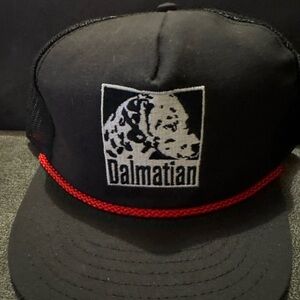 Dalmatian Black and Red Men's Hat